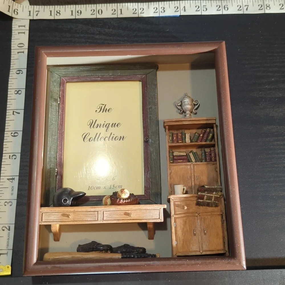 The Unique Collection 4x6 Sport S Decorative Picture Frame Office Man Cave